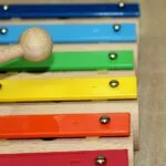 Imagen de un xilófono para un artículo sobre la importancia de la música en la educación infantil