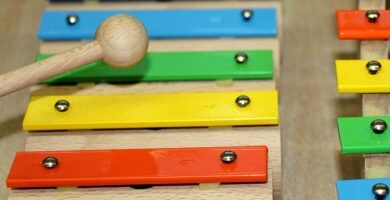 Imagen de un xilófono para un artículo sobre la importancia de la música en la educación infantil
